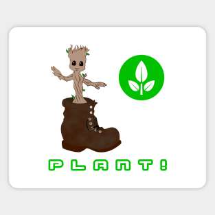 I am Plant! Magnet